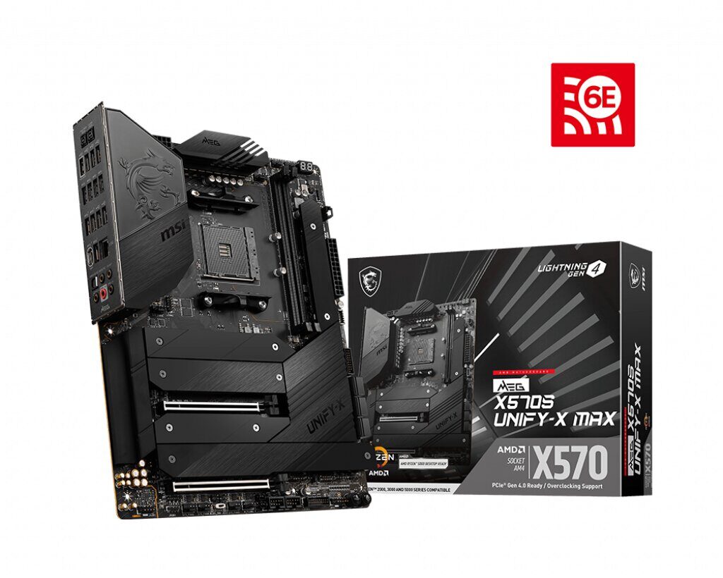 MSI Unleashes Full AMD X570S Motherboard