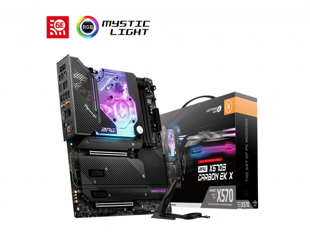 MSI Unleashes Full AMD X570S Motherboard